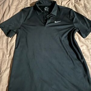 Nike Men's Black Polo Shirt
